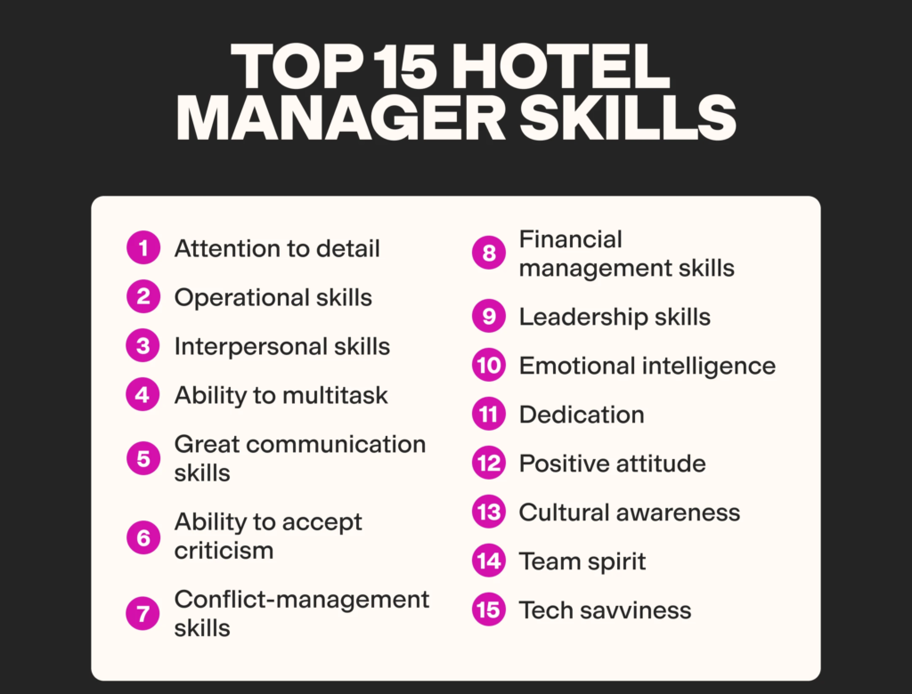 Key Skills Needed for Success in Hotel Operations